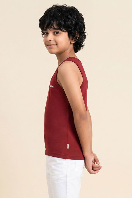 Lee Cooper Boys Solid Vest (Pack of 2) - Multicolor — image 8